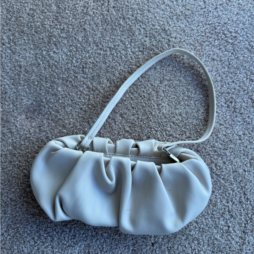 Faux Leather Shoulder Bag or Clutch, Wedding Guest Ready!